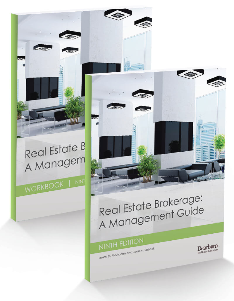 Real Estate Brokerage A Management Guide 9th Edition Textbook Workbook Set Alexander Anderson Center For Real Estate Education