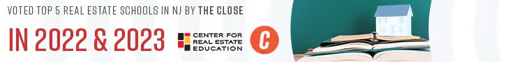 Top real estate schools NJ 2022 2023, Center for Real Estate Education, TheClose, award-winning education.